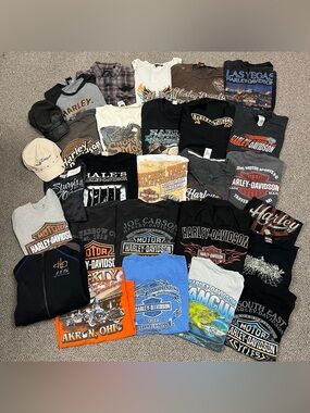 28 Piece Harley Davidson Unisex Lot